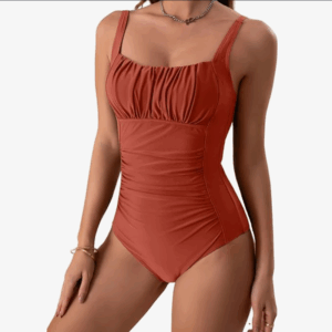 Eomenie Women's One Piece Tummy Control Swimsuit