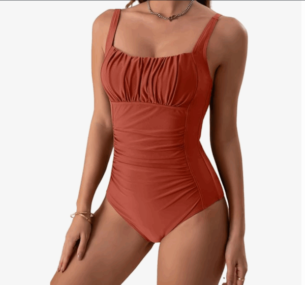 Eomenie Women's One Piece Tummy Control Swimsuit