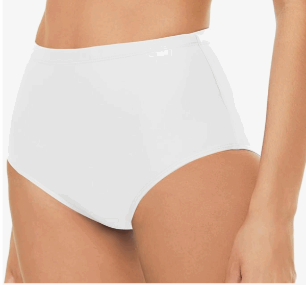 Annbon Slimming Artifact High Waisted Bikini Bottom Tummy Control