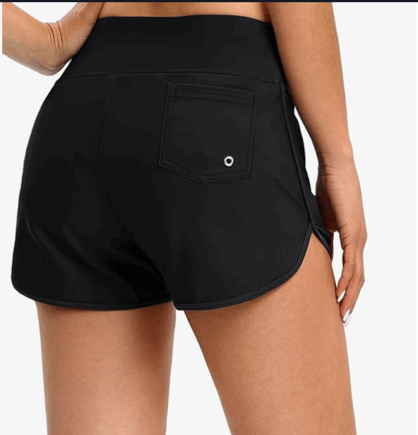 Blouty Swim Board Shorts with Pockets Tummy Control