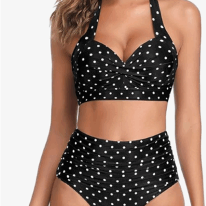 Tempt Me Vintage Black Little Dot