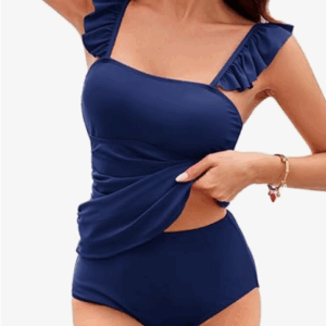 Kate Kasin Two Piece Tankini Swimsuit