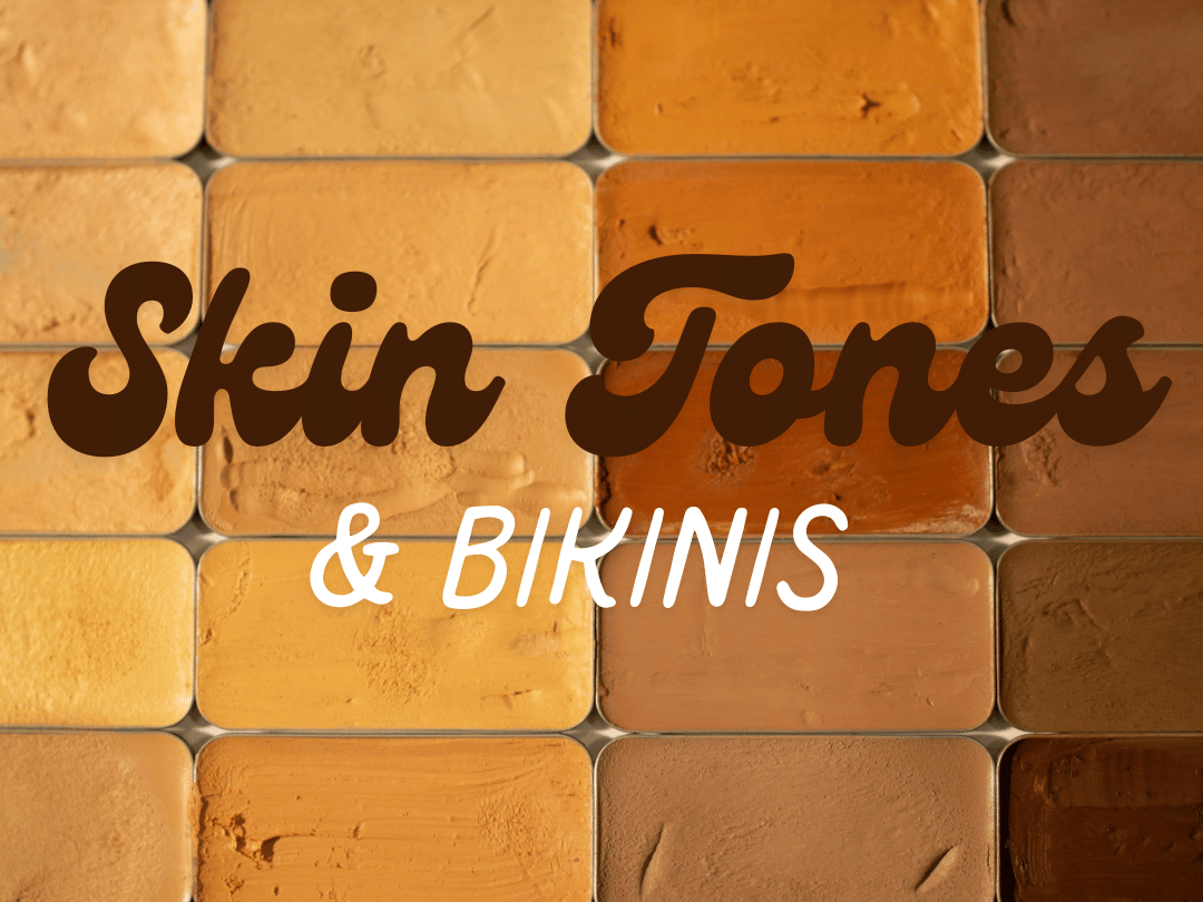 Selecting the right bikini for your skin tone
